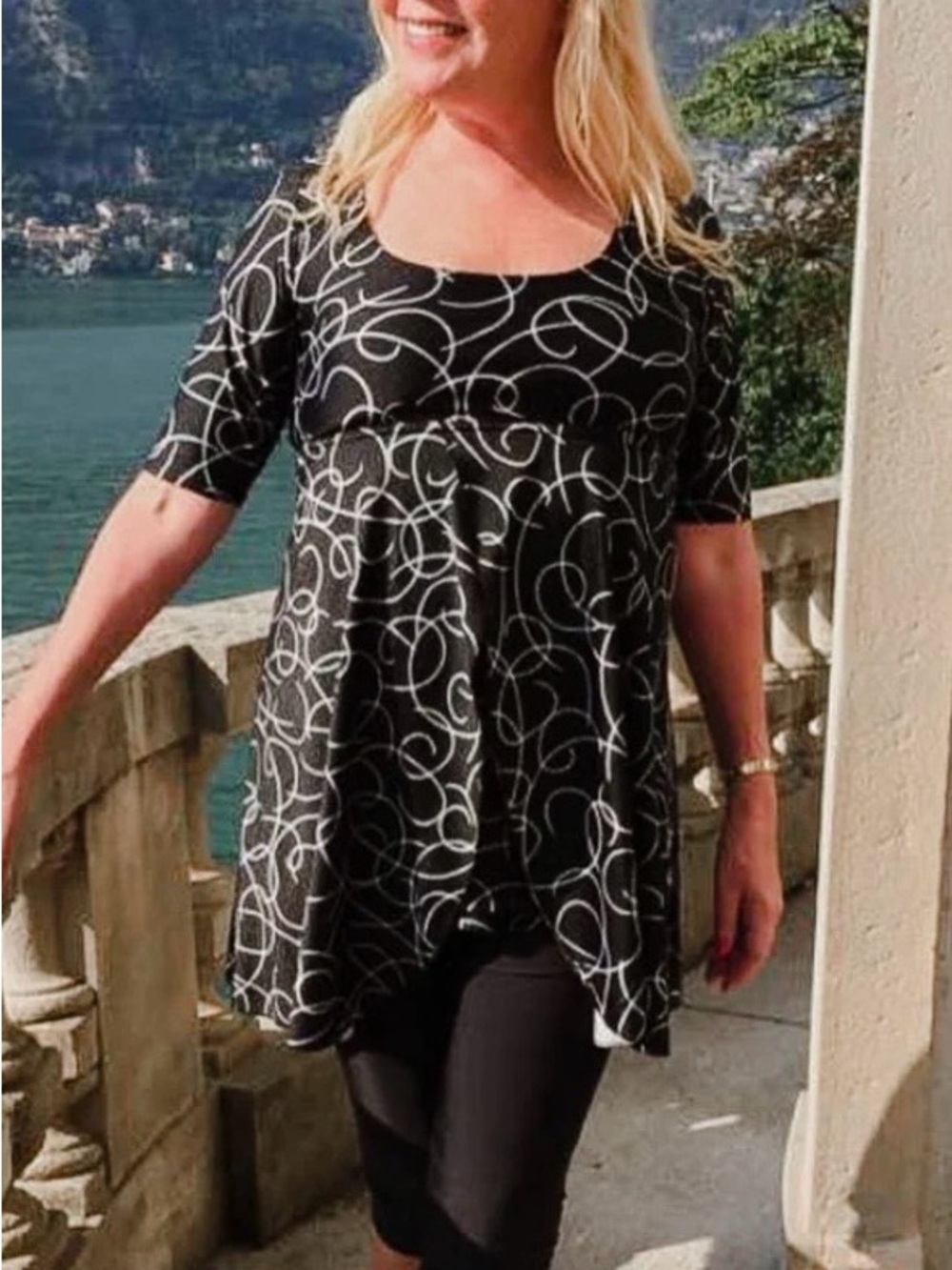 NWOT Plus Size Beyond Bathing Swimwear Women’s Swim Dress and Leggings